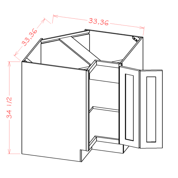 BASE EASY REACH CABINETS