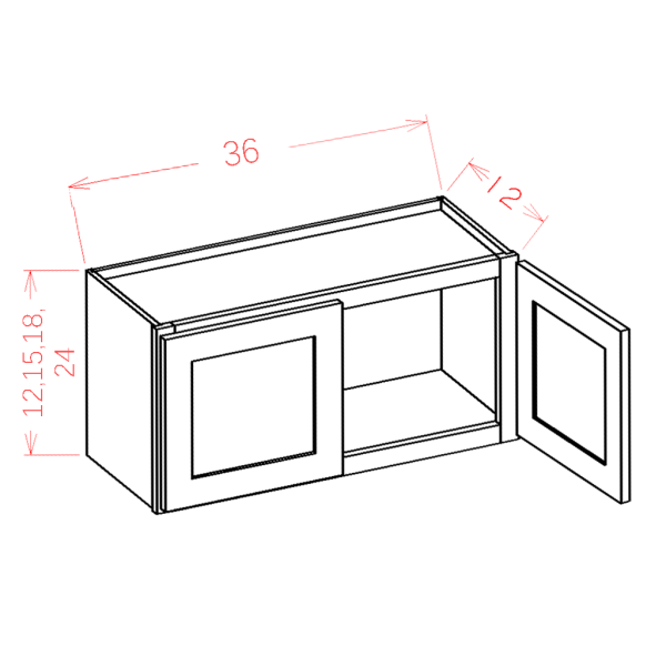 15" HIGH BRIDGE CABINETS