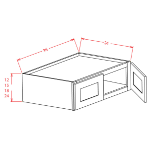 18" HIGH WALL REFRIGERATOR CABINETS