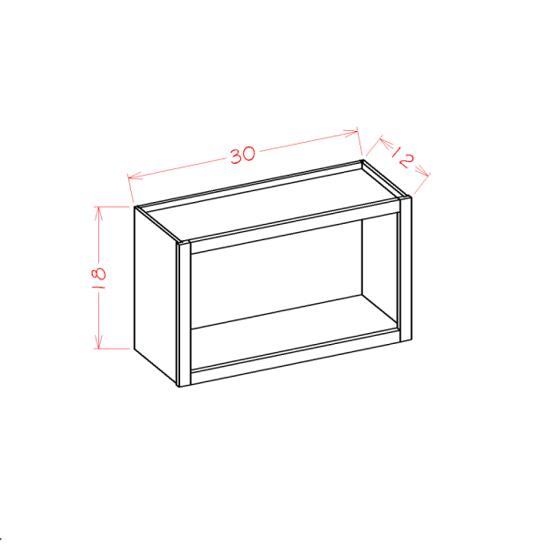 WALL OPEN CABINET