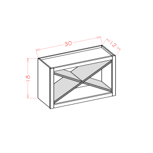 WALL X RACK CABINET KIT