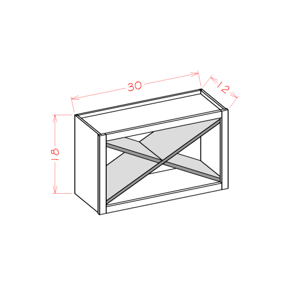 WALL X RACK CABINET KIT