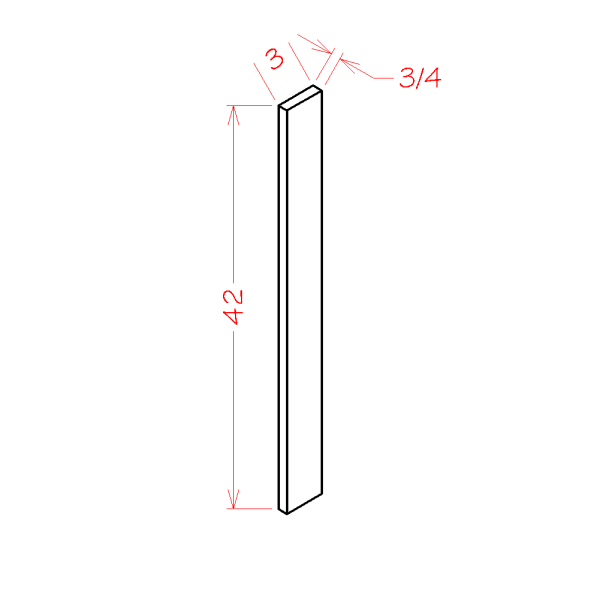 3"W BASE & WALL FILLER