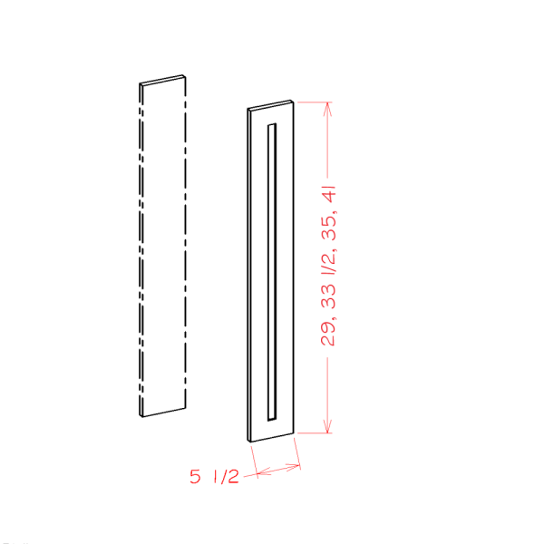 DECORATIVE FILLER OVERLAYS