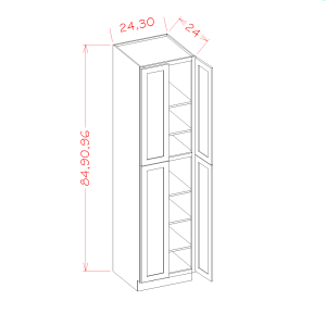 FOUR DOOR UTILITY CABINETS