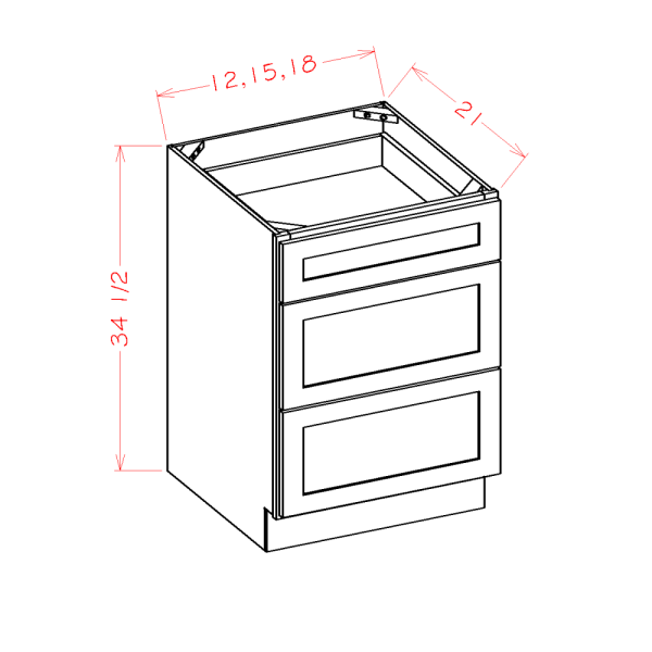 VANITY DRAWER BASES