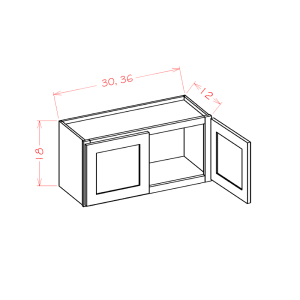18" HIGH BRIDGE CABINETS