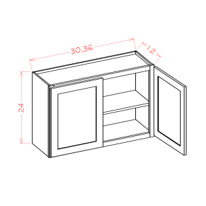 24" HIGH BRIDGE CABINETS