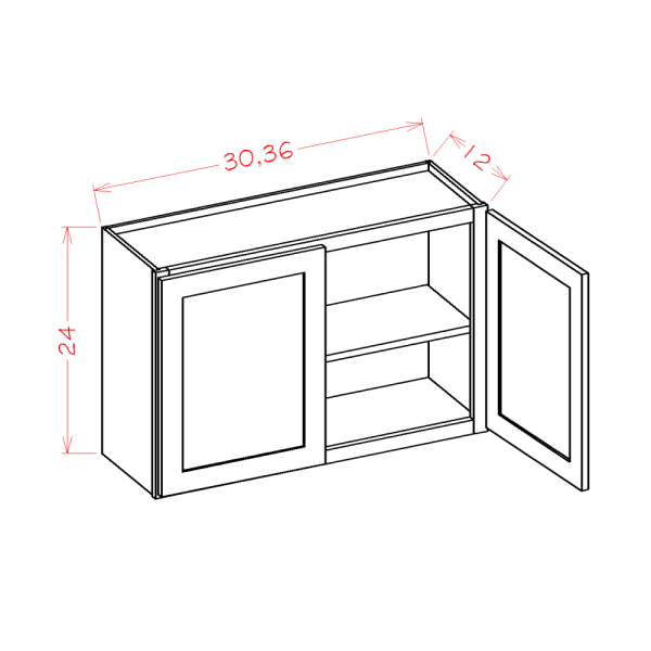24" HIGH BRIDGE CABINETS