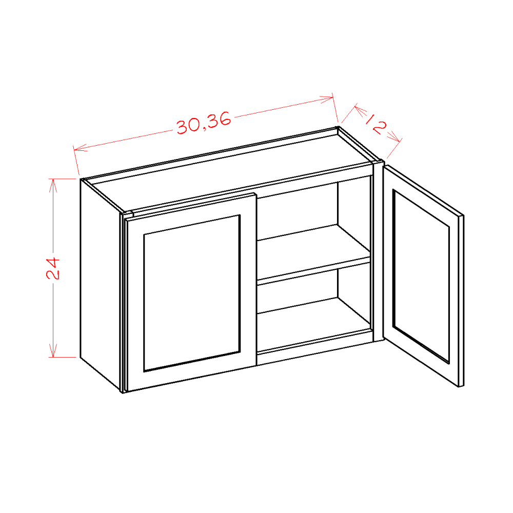 24" HIGH BRIDGE CABINETS