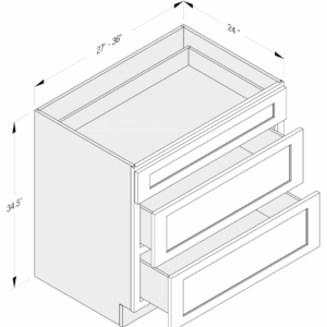 DRAWER BASE 2 DRAWER