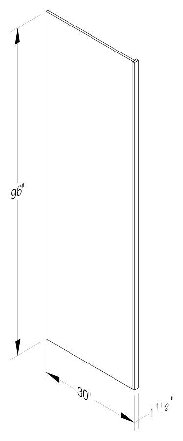 REFRIGERATOR END PANEL