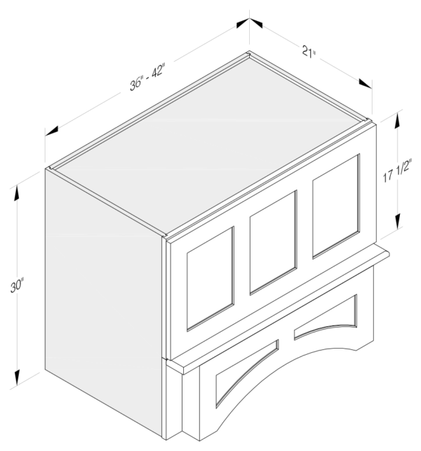 DECORATIVE RANGE HOOD BOX