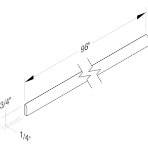 SCRIBE MOLDING