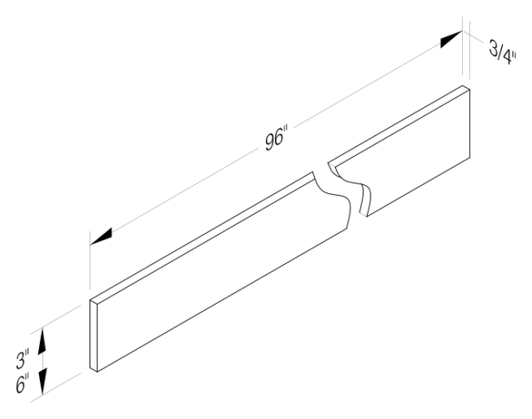 WALL FILLER 96"W